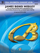 James Bond Medley Orchestra sheet music cover Thumbnail